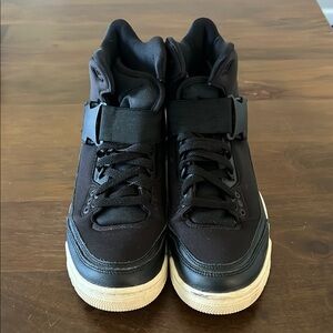 Black High-Top Sneakers